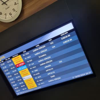 Pegasus Rötar Yapması Sonucu Havaalanında Bekletmesi