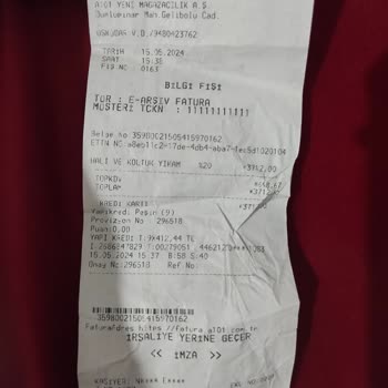 A101 Ayıplı Ürün Arkasında Durmuyor