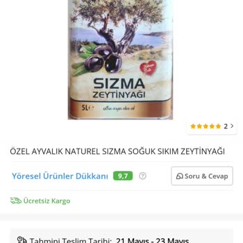 Çiçek Sepeti Sahte Zeytinyağı Satıyor.