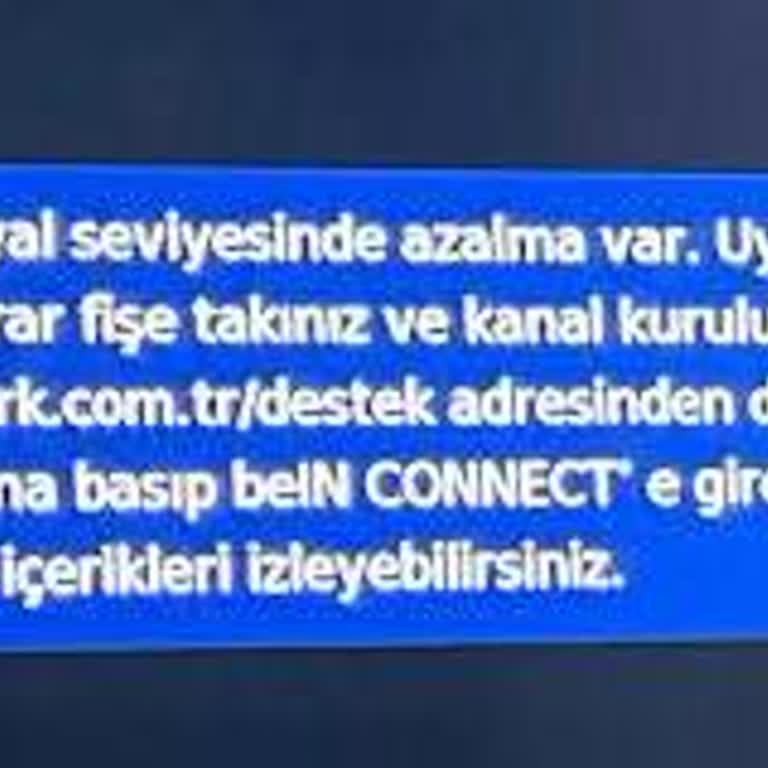 Digiturk E48-32 Yayın Hatası