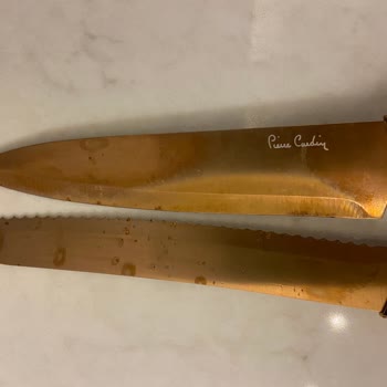 Pierre Cardin Züccaciye Pierre Cardin Bıçak Seti Paslanması!