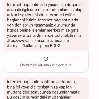 Millenicom 12 Saatlik Kesinti Sonrası Sürpriz Fatura!