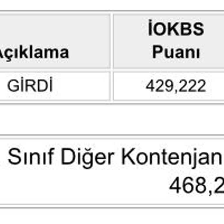 Milli Eğitim Bakanlığı (MEB) Taban Puan Yüksekliği