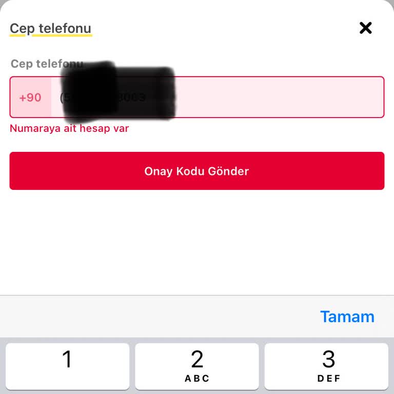 arabam.com Numaram Kullanılmıyor Hata Veriyor