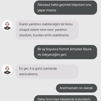 Vodafone Müşteri Hizmetleri Ve Cayma Bedeli