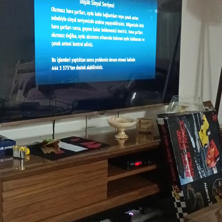 Tivibu Düşük Sinyal Seviyesi