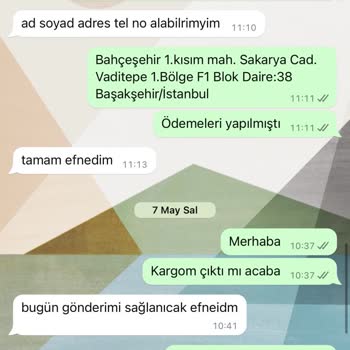 Semih Kurtulmuş Moda 2 Adet Pantolon Değişim İçin 2 Aydır Bekletiyor.