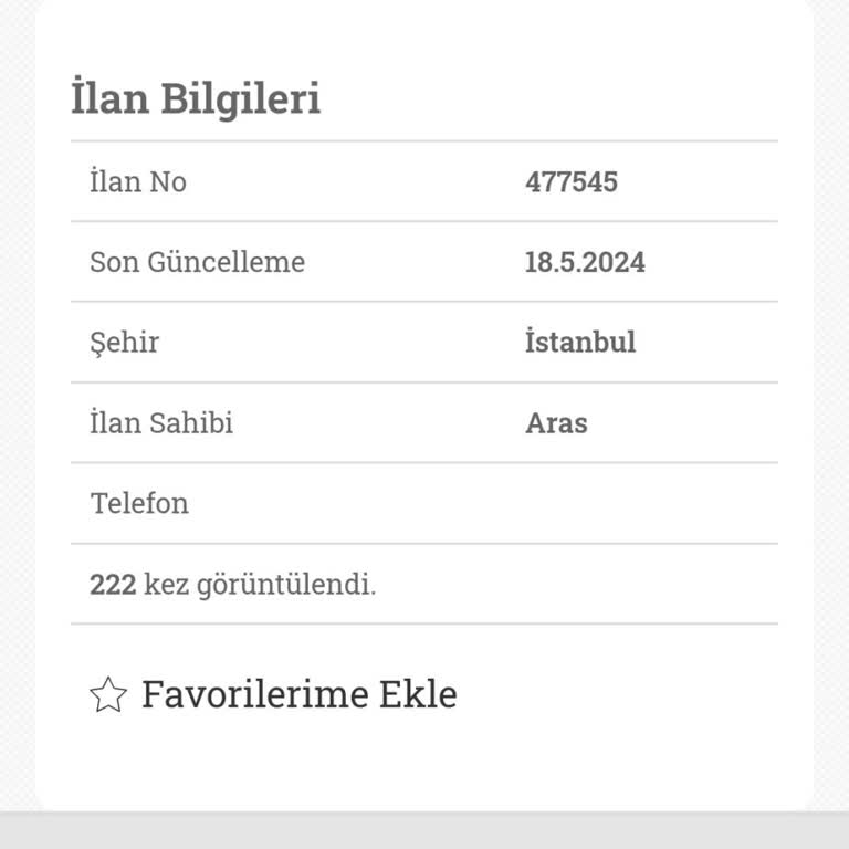 serisayfa.com Seri Sayfa İlanda Benden İzinsiz Cep Numaramı Paylaştı.