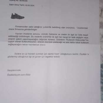 Özdilekteyim.com Salomon Ayakkabıı 1 Ayda Delindi