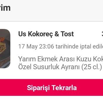Yemeksepeti Geri İademi Alamıyorum, Muhatap Yok