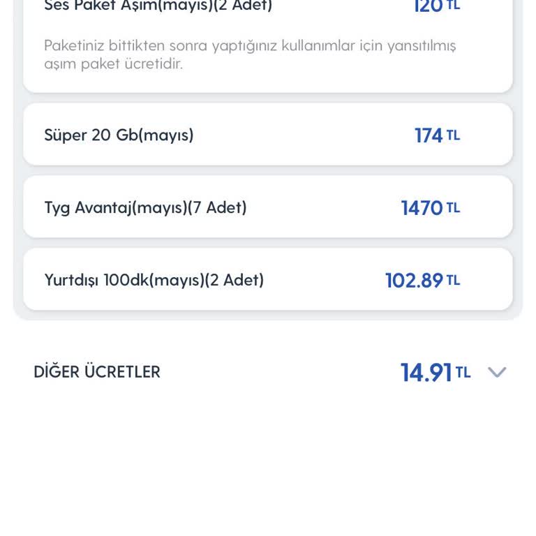 Turkcell Sorumsuz Ve Şok Edici Faturası