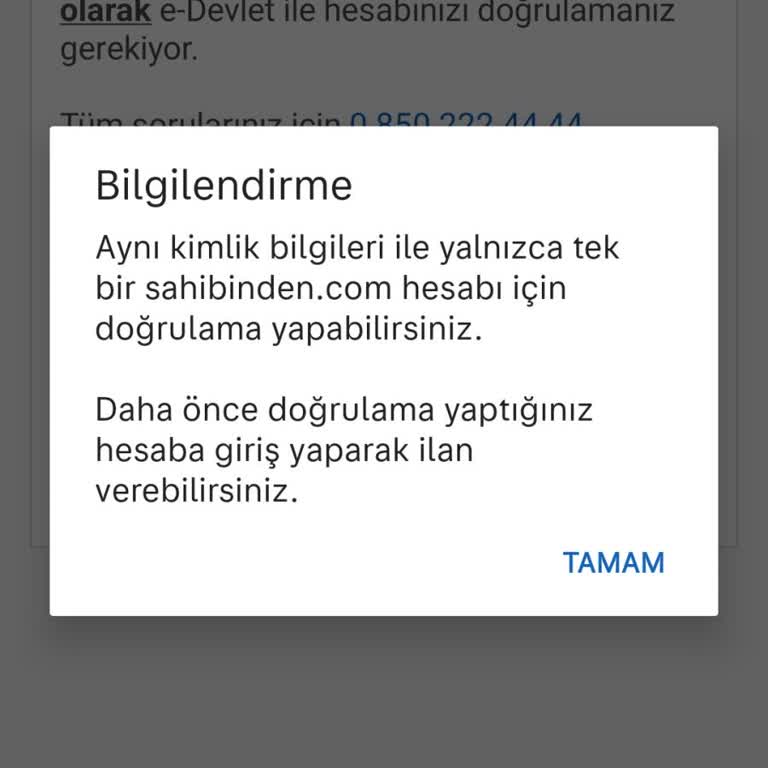 Sahibinden.com Sorun Yaşıyorum