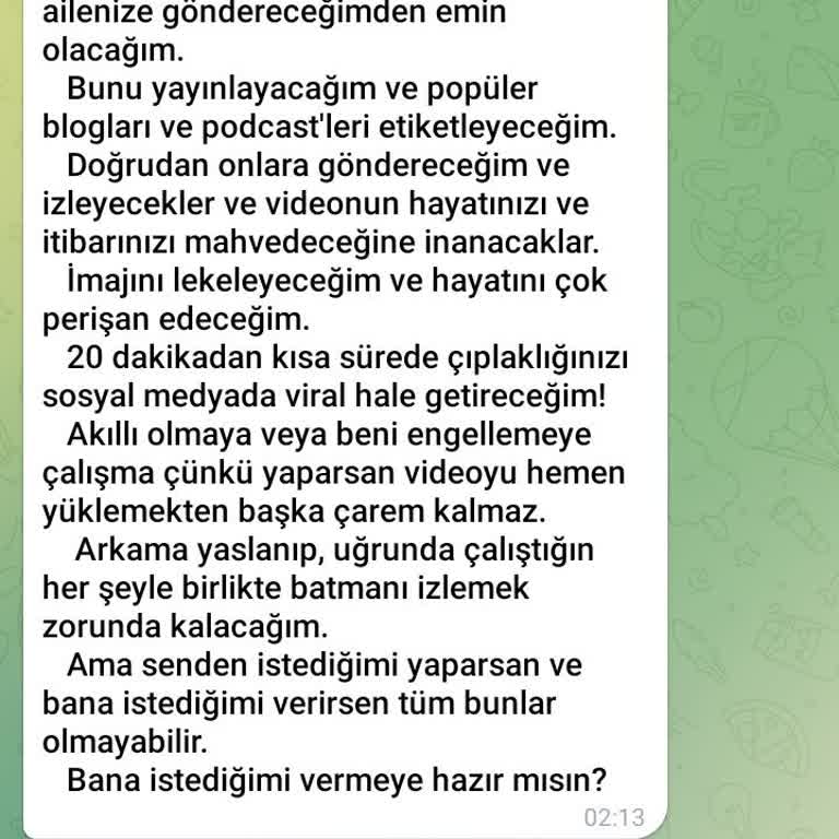 Telegram Allah İçin Yardımcı Olun