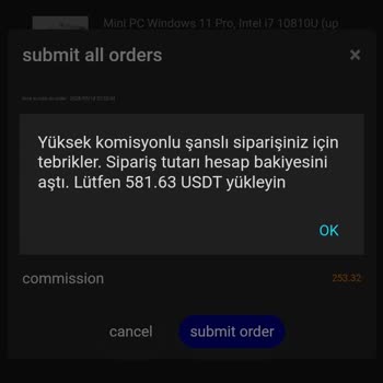 Aliexpress Sipariş Tam Layamadım