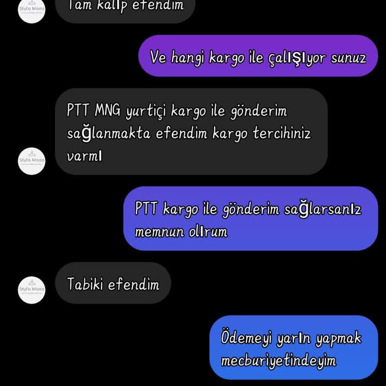 Stylomooda (Instagram) Gömlek Siparişi Verdim Ve Cevap Verilmiyor