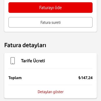 Vodafone Talep Etmediğim Kullanmadığım Yurt Dışı Paketi Ücreti
