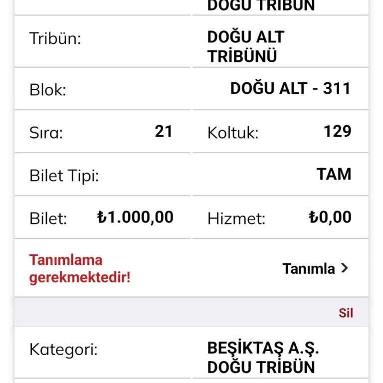 Passolig T. C. Tanımlamıyor