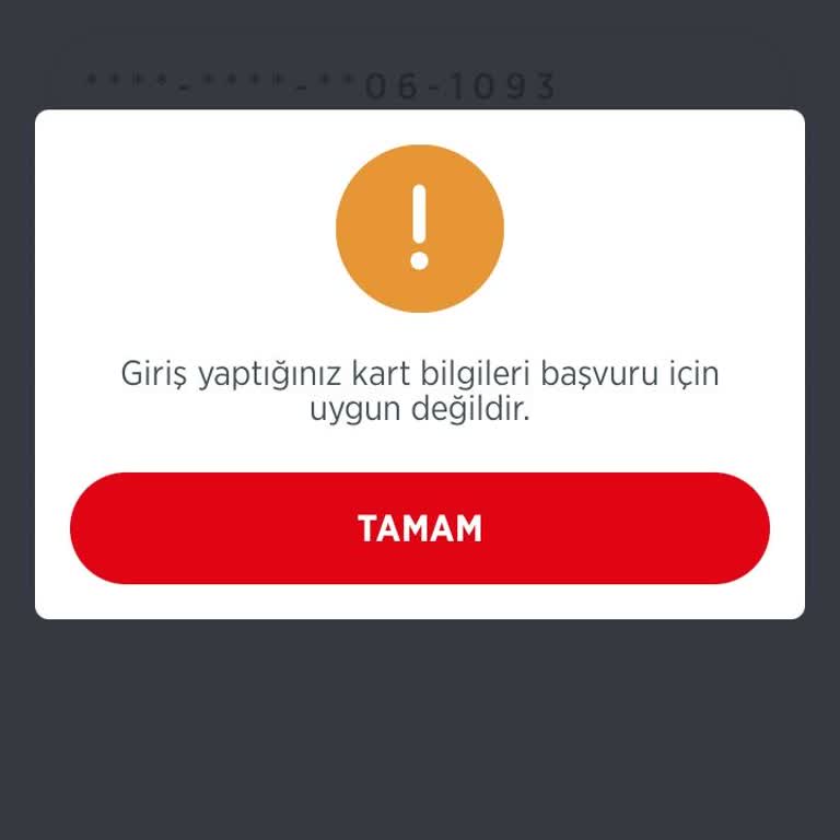Ziraat Bankası Online Başvuru Hatası
