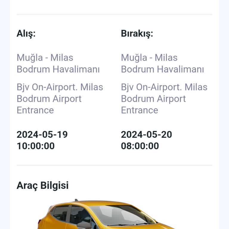 Yolcu360 Araç Kirala-ma Müşteri Hizmetlerine Ulaşılmıyor!