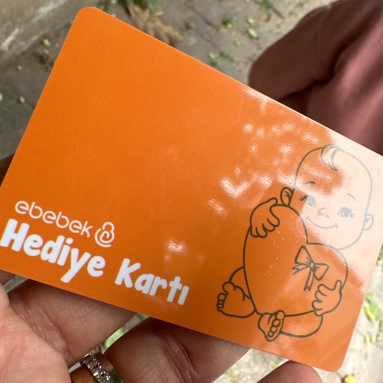 Ebebek Boş Hediye Kartı