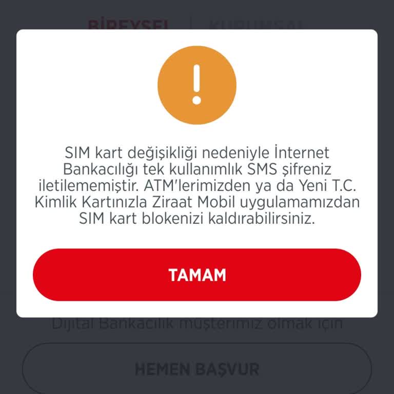 Ziraat Bankası Mobil Bankacılık Hizmeti