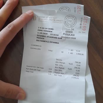 Armine Sultanbeyli Mağazasının Ücret İadesini Uzun Süre Bekletmesi