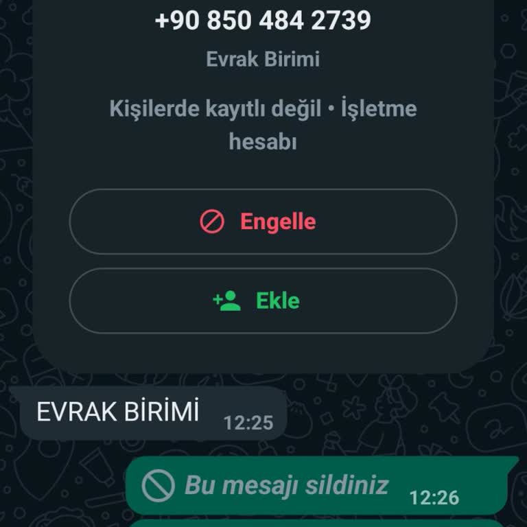 Türk Telekom 8504840091 Numaradan Aranma
