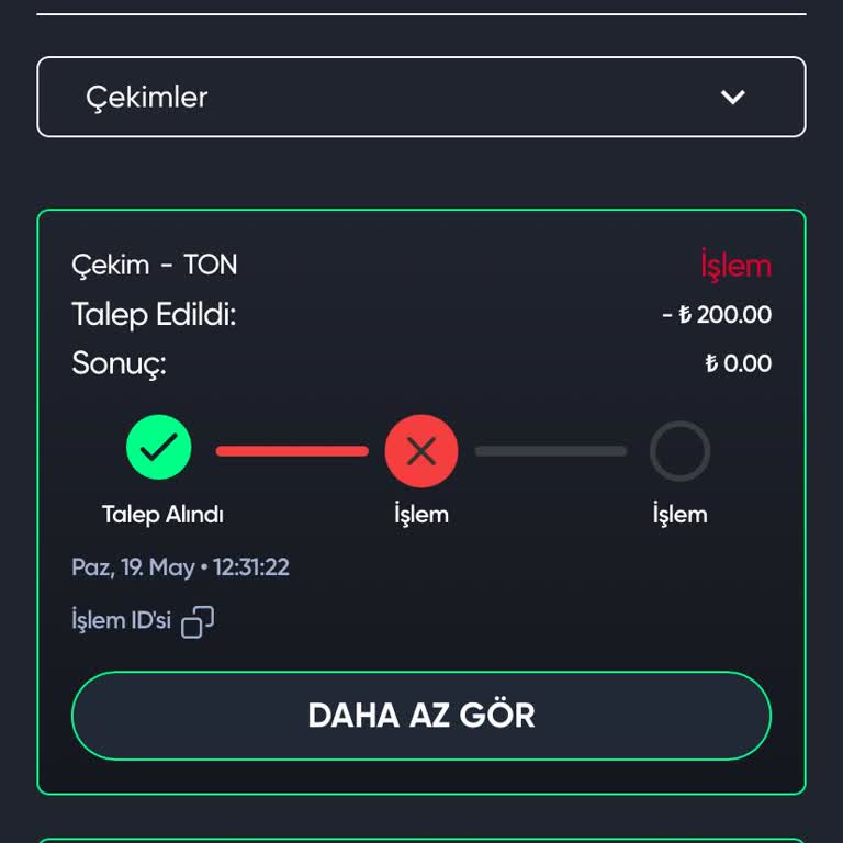 Baywin Çekim Reddi Ve Kayıp Sorunu