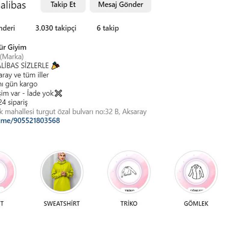 Modalibas Sipariş Yırtık Geldi