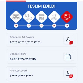 Boyner Siparişim Teslim Edildi Görünüyor. Teslim Edilmedi