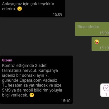 Enpara Fatura Talimatı Kampanya Uydurması
