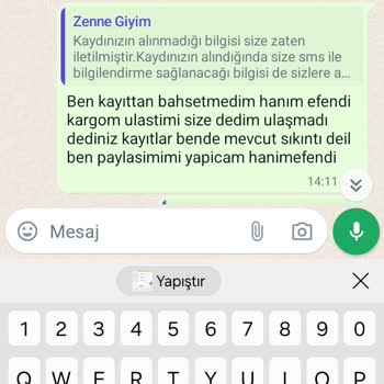 Zenne.com Ücret İademin Yapılması