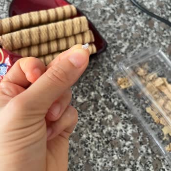 Çizmeci Gıda Wafer Master Krepten Plastik Cisim Çıktı