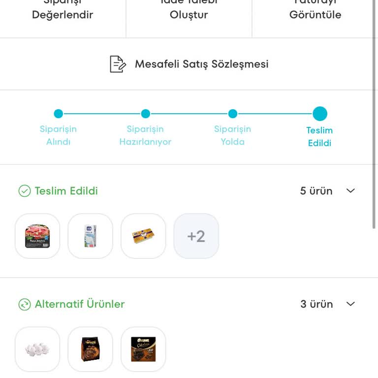 A101 Kapıda Alışverişinde Gönderilmeyen Ürünler