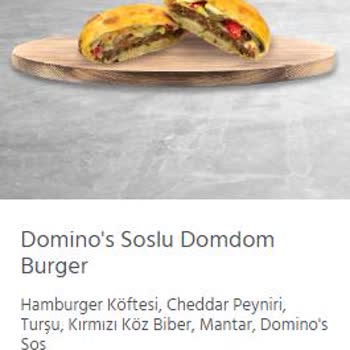 Domino's Domdom Burger Ayıbı!