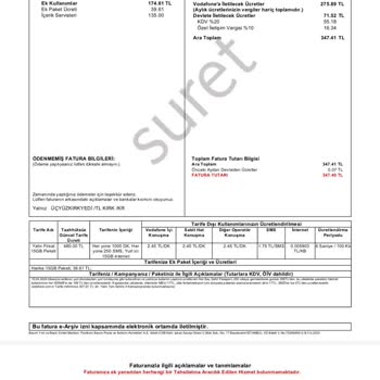 Vodafone Onaylanmamış Abonelik Başlatmış