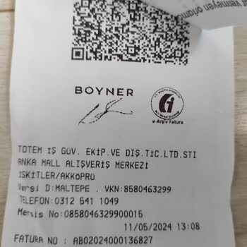 Boyner Reebok Spor Ayakkabı İade Almıyor