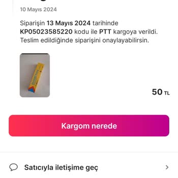 PTT Kargo Ürün Teslim Almadım