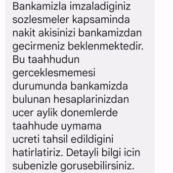 QNB Finansbank - Kredi İçin Haksız Yere Para Çekmesi