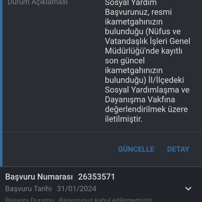 E-Devlet (Turkiye.gov.tr) Yardım Talebi Süreci Devam Ediyor!