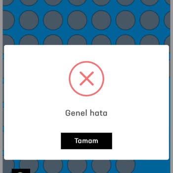Passolig Mac Hata Veriyor