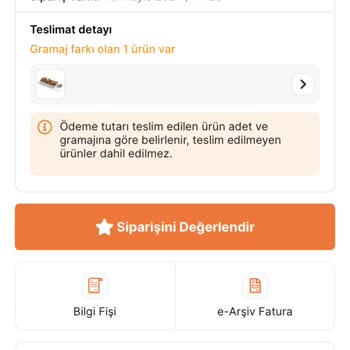 Migros Yanlış Ürün Gönderimi