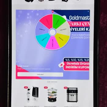 Goldmaster Kazandıran Çark Tamamen Yalan