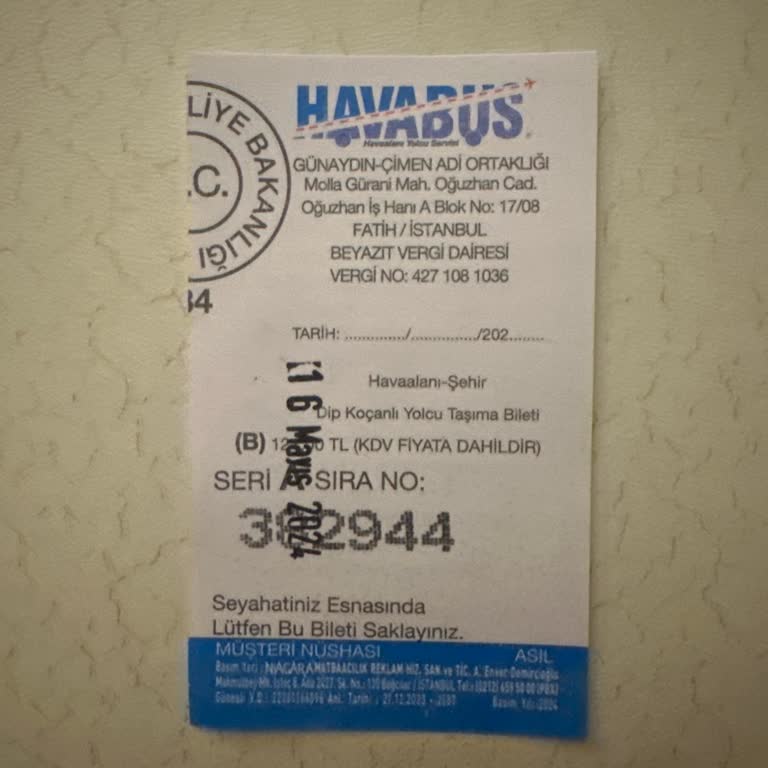 Havabüs Bilgilendirilmeden Gideceğimiz Yer Dışında Bir Yere Bırakılma