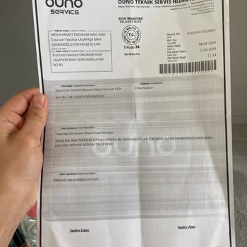 Xiaomi Yetkili Servisi Cihazı Onaramıyor Ve İletişim Sorunu