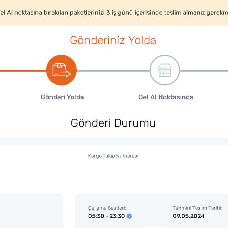 Aras Kargo Gel Al Noktasına Kargoyu Bırakmıyorlar