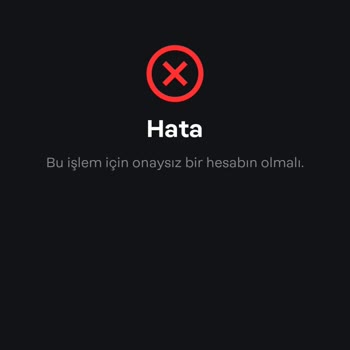 Papara Hesap Onayı Hatası