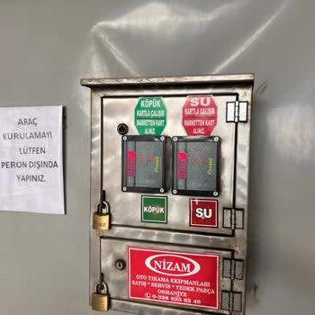 Shell Çorum 5455 Numaralı İstasyon Kartlı Sistem Araç Yıkama Sorunu