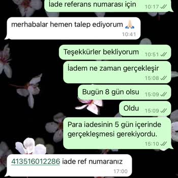 Her Yer Bitki İademi Yapmıyor!