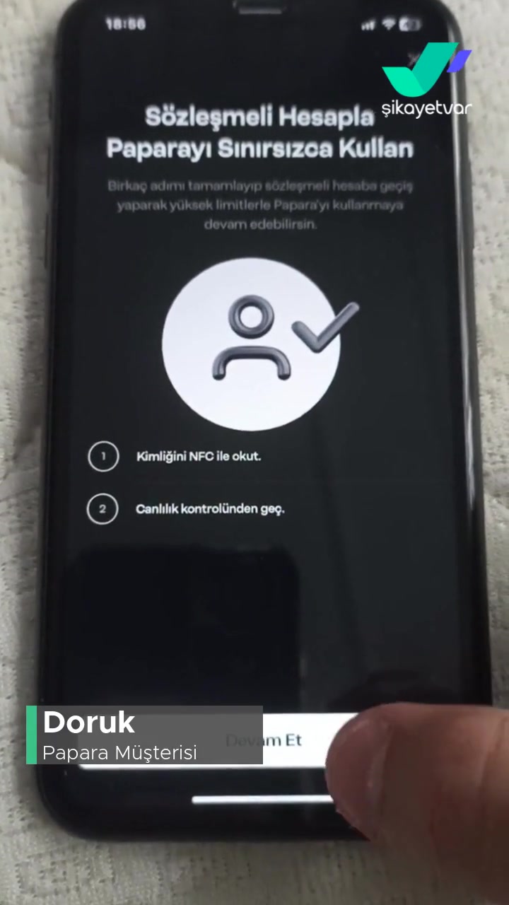 Papara Sözleşmeli Hesap Yapma Sorunu! videonun kapak resmi